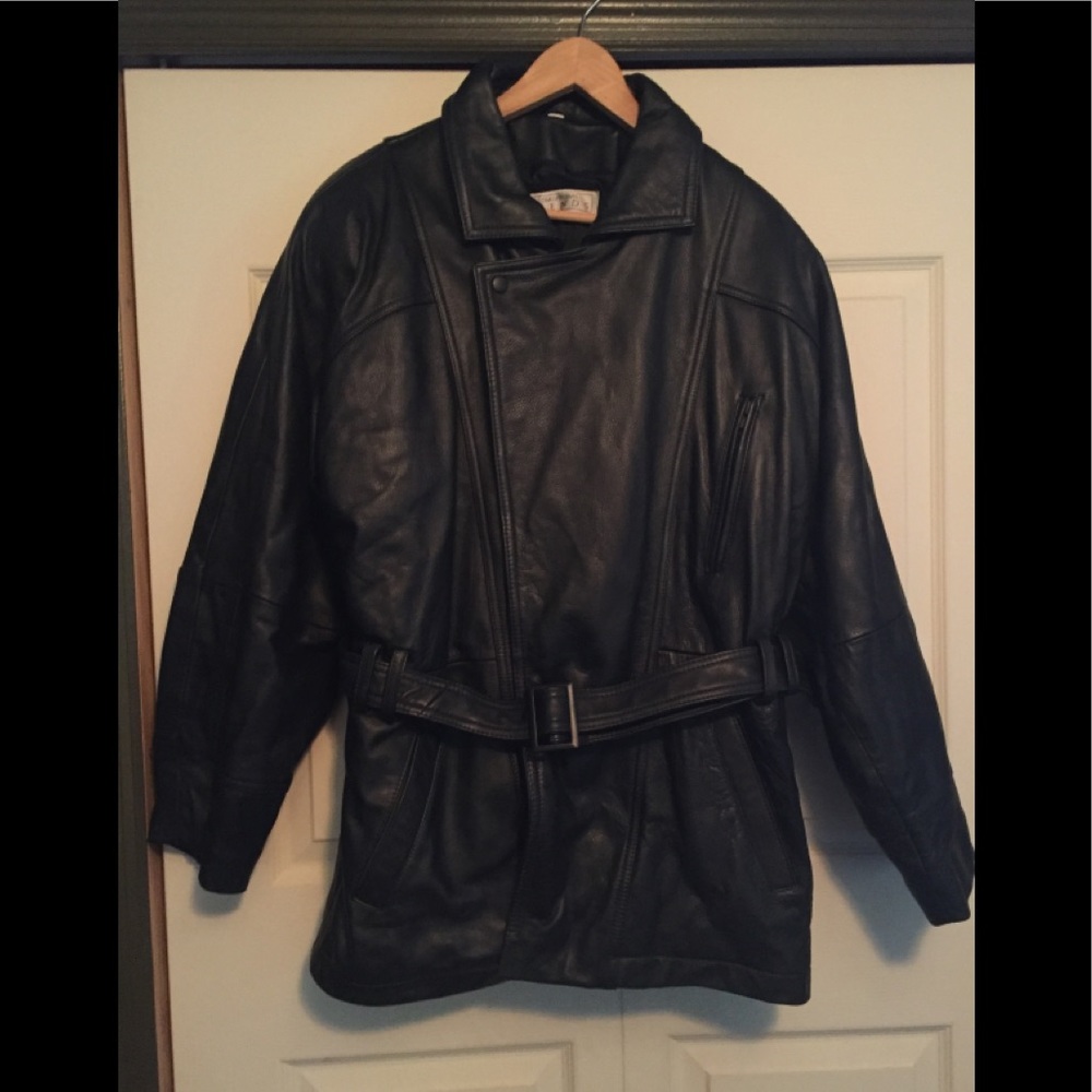 Leather jacket